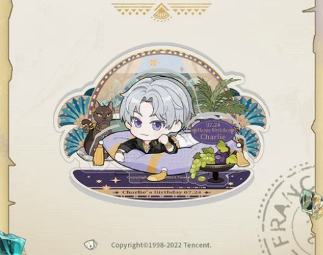 光与夜之恋  官谷 查理苏2022生日限定...