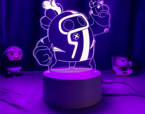 荒野乱斗手办瑟奇艾德加周边阿方斯派特模型