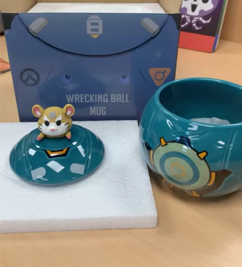 守望先锋 破坏球 马克杯 。全新未拆封，可...