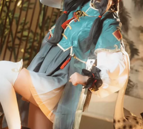 原神cos服孤辰茕怀幼年申鹤cosplay...