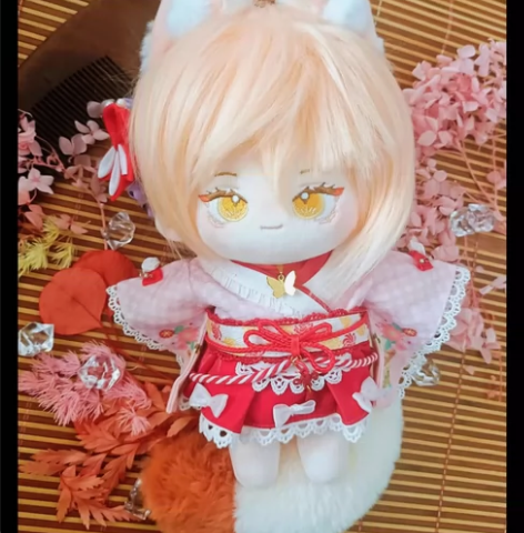 【出】原神宵宫同人棉花娃娃金鱼泡泡全套叠邮...