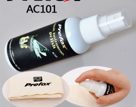 Prefox吉他钢琴护理液保养套装清洁亮光剂擦琴… 擦琴液。...