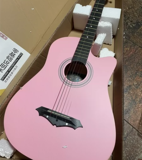 [火]急出 粉色吉他  全新未拆封  适合...