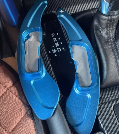 马自达cx4拨片加长粘贴款，换了碳纤出了，...