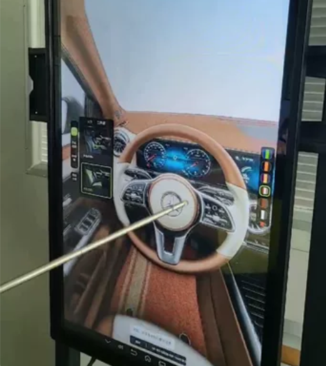 【直播培训机构处理】带触摸手机直播大屏幕抖...