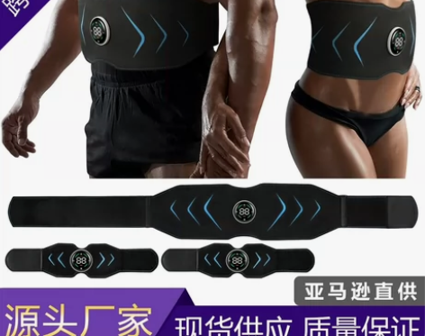 触屏EMS腹肌腰带按摩腰带健腹仪健身器材减...