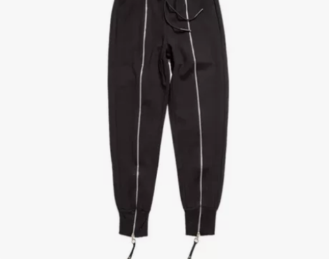 韩版拉链款休闲运动裤哈伦裤女春秋季新款时尚...