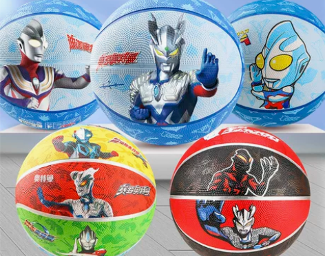 哈哈球 篮球皮球奥特曼儿童3号5号宝宝拍拍...