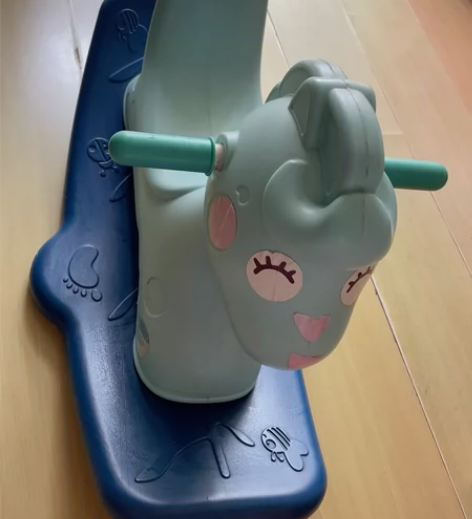 8成新澳乐小木马，闲置在家没怎么用过，贴纸...