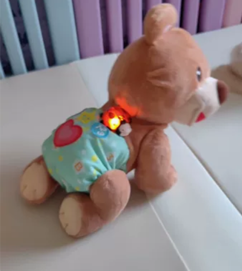 伟易达学爬小熊，宝宝爬行自如了，新旧如图 ...