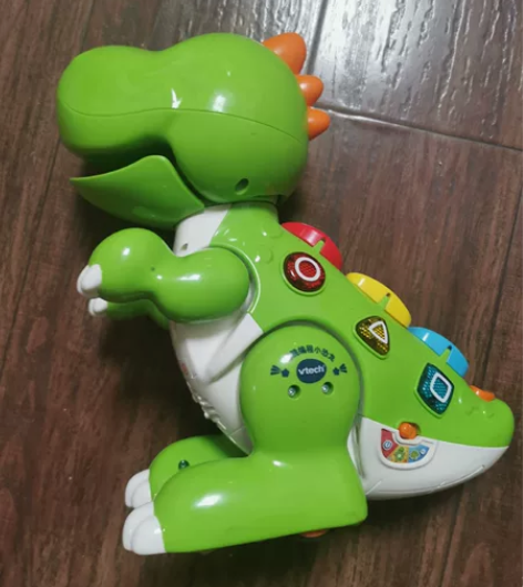 正品伟易达唱跳小恐龙,配件齐全,9成新,加...