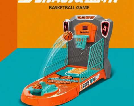 儿童桌面篮球投篮机手指弹射球桌游足球保龄球...