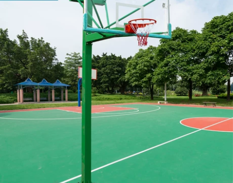 篮球板 篮板篮筐博森特地埋式篮球架 户外成...
