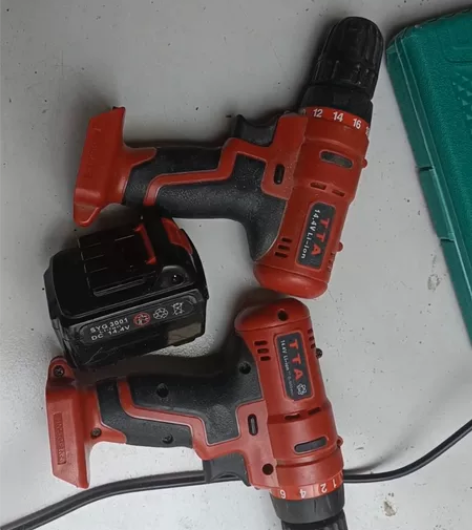 家用冲击手电钻小手枪钻电动工具螺丝刀充电式...