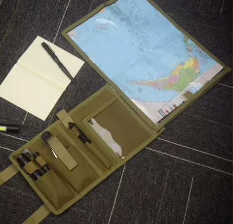 实用自驾旅游地图包野营登山徒步防水地图袋工...