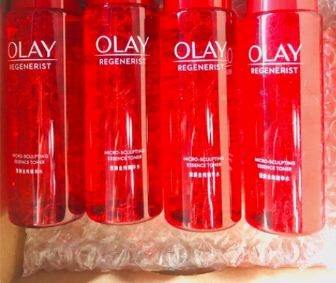 OLAY新版大红瓶水塑颜金纯精华水补水紧致...
