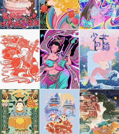 【长期接单】插画设计手绘板绘ps、proc...