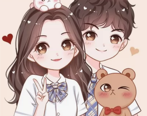 手绘头像【约图 接稿】Q版手绘定制头像 画...