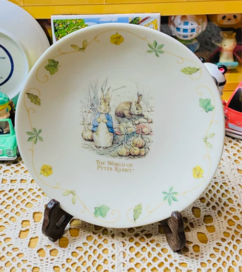 全新彼得兔小深盘，直径15.6cm，高度2...