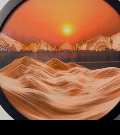 专业厂家流沙画客厅装饰摆件创意节日礼品3D...