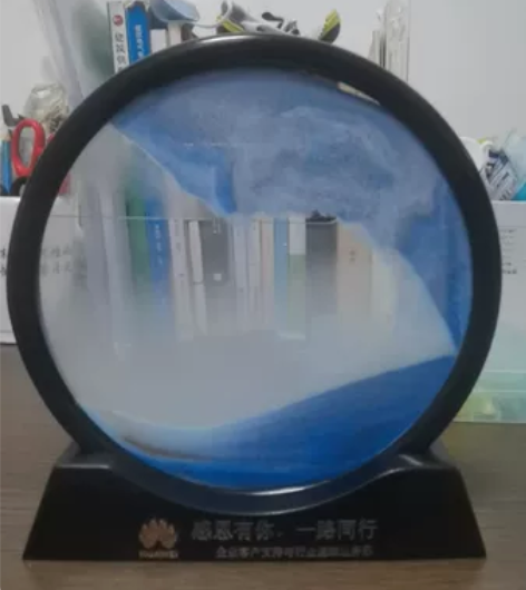 创意流沙画摆件新中式客厅家居装饰品装饰画多...