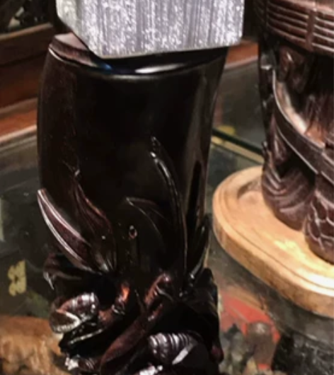 印度小叶紫檀，小摆件，小花架，纯手工雕刻知...