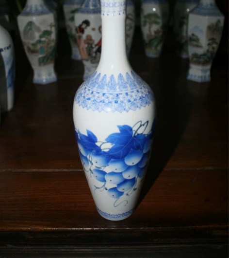 70-80年代景德镇老厂货，艺术瓷厂手工刷...