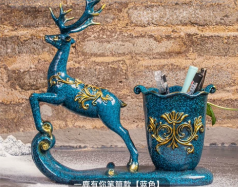 银翼简约现代客厅家里装饰品摆件酒柜桌面卧室...