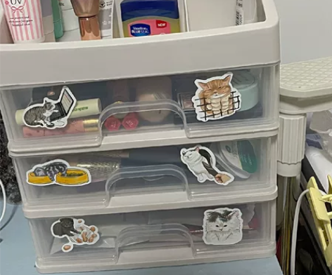 店不开了，桌面化妆品收纳盒12.8元塑料收...