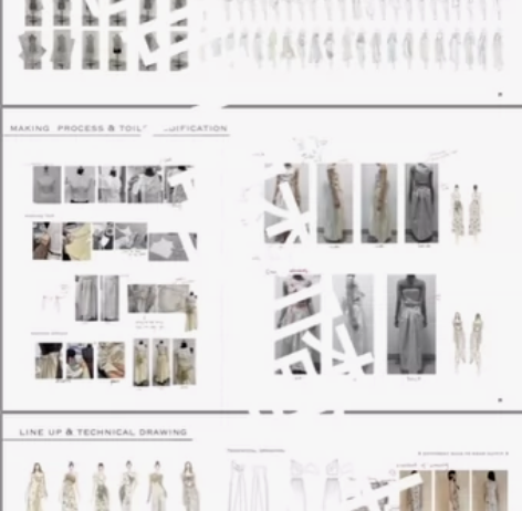 接服装设计/灵感版 国外//作//品集/排...