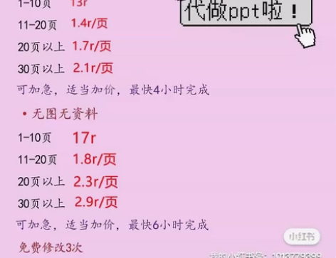 ppt代做啦！价格美丽！ 嗨喽，宝子们看过...