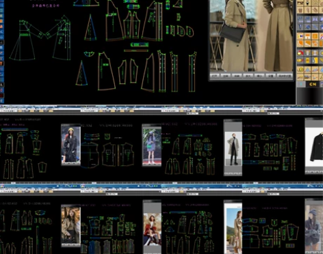 全新服装制版100成人款ET大货纸样带款式...