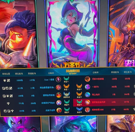 高质量账号7元一个!LOL,英雄联盟各大区...