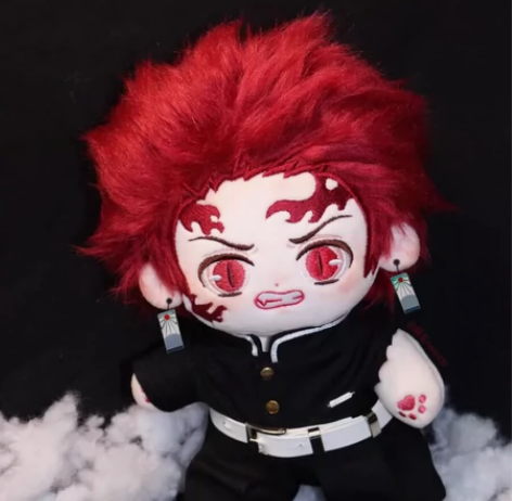 鬼灭之刃炭治郎棉花娃娃 鬼化炭治郎 名字：...