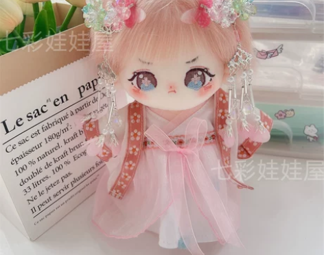 官方正版手工棉花娃娃嘤嘤怪可爱女生礼物公仔...