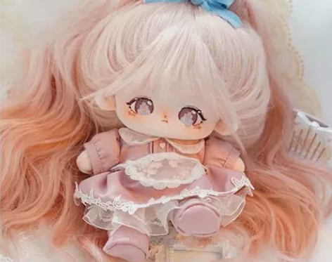 20cm棉花娃娃嘤嘤怪可爱公仔毛绒玩具超