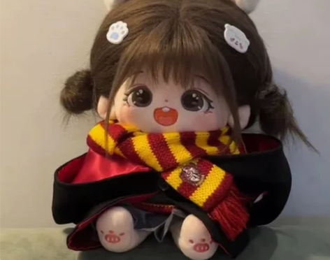 套装棉花娃娃粟粒公仔女娃20cm无属性可换装