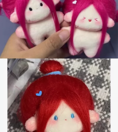 10cm，5cm海星体豆豆眼棉花娃娃手作可...