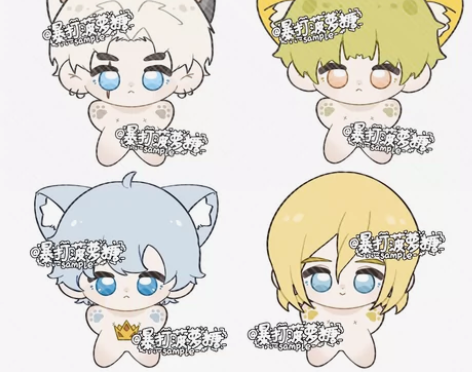 【白菜10cm海星体棉花娃娃约稿】oc/真...