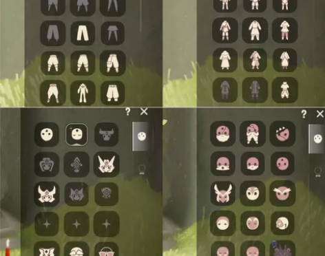 光遇安官武士裤 白枭 绊爱礼包 鹿角礼包 ...