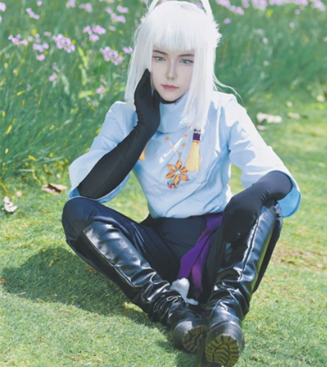 白鸟cos服漫囧家棉裤m码，一共有假发+衣...