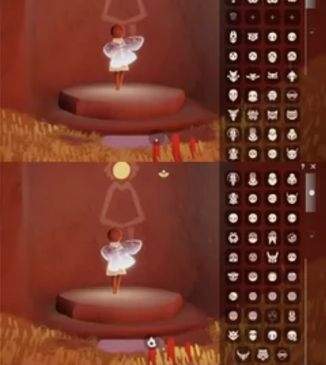 出OPPO渠道服的光遇号，有小王子斗篷，红...