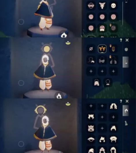 光遇号，欧诺拉季毕业，有热门复刻雨伞 武士...