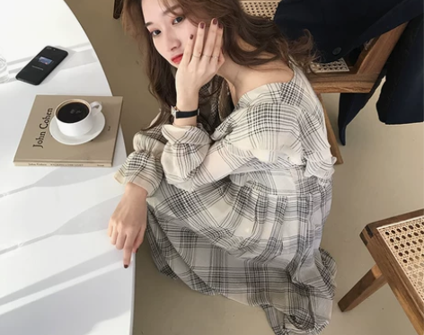 [ELINASEA]小海自制 韩版清新气质...