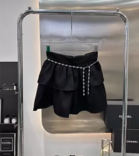 蛋糕裙短款有内衬无腰带装饰全新带标牌中号 ...