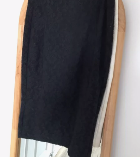 zara蕾丝铅笔裙 9新 包臀显身材 si...