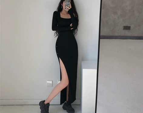 YoungGirlDay 欧美风性感修身单...