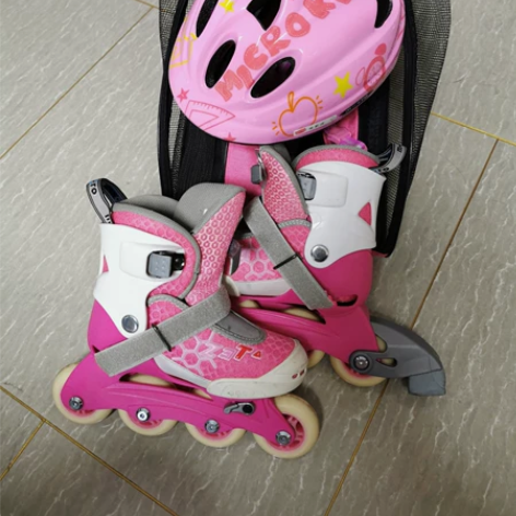 瑞士micro迈古轮滑鞋儿童全套装初学者3...