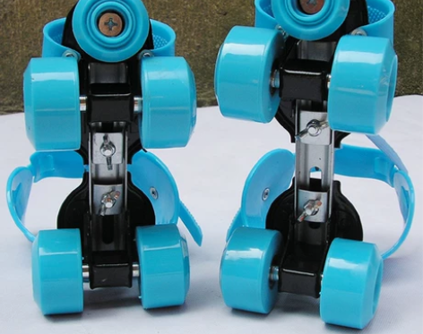 升款款可调轮滑鞋儿童款双排轮滑鞋双排溜冰鞋...