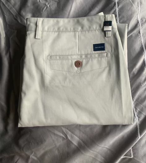 浅绿色九分裤.男士.38（96）码 感兴趣...